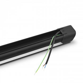 LED Batten Light VIDEX 72W 1.2М 5000K 8000Lm Black VLE-BN-72125B