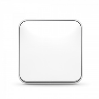 IP20 Switch 1 gang 1 way, surface mounting, white, VIDEX BINERA VF-BNS11-W