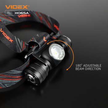 LED Headlamp VIDEX VLF-H065A 1200Lm 5000K