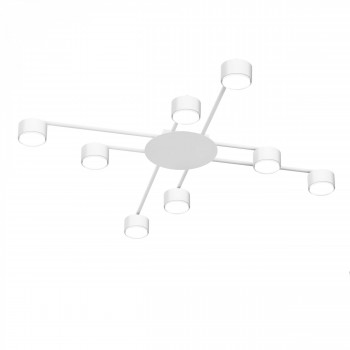 Ceiling spotlight luminaire VIDEX for 8xGX53 lamp VL-SPF22B-W