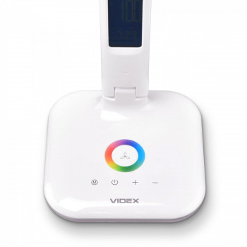 LED Dimmable Desk Lamp 7.5W VIDEX DESK-LAMP-NAIROBI-WHITE VLE-TF05W-RGB