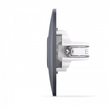 Socket TV single black graphite VIDEX BINERA VF-BNSK1TVME-BG