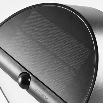 LED Solar Wall Light with motion sensor IP54 VIDEX VL-BHSO-002-S 500Lm 5000K