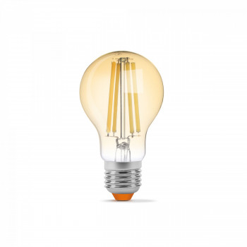 LED Bulb VIDEX-E27-A60-10W-FIL-AMBER-WW