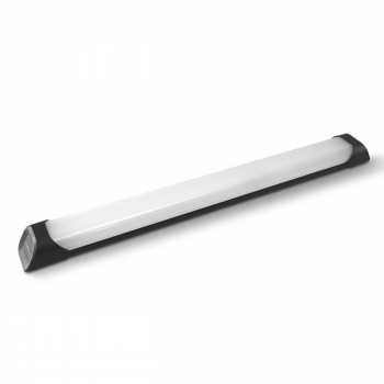 LED Batten Light VIDEX 36W 0.6М 5000K 4000Lm Black VLE-BN-36065B