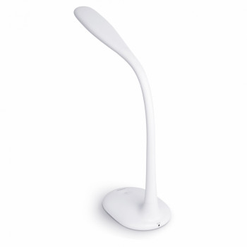LED Dimmable Desk Lamp 5.5W VIDEX DESK-LAMP-DENVER-WHITE VLE-TF03W