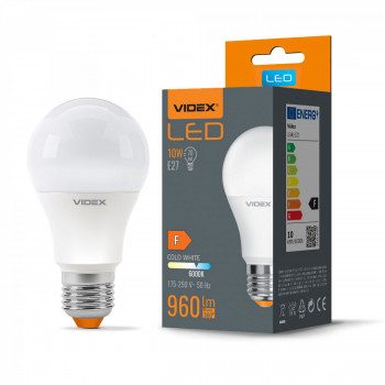 LED Bulb VIDEX-E27-A60-10W-CW