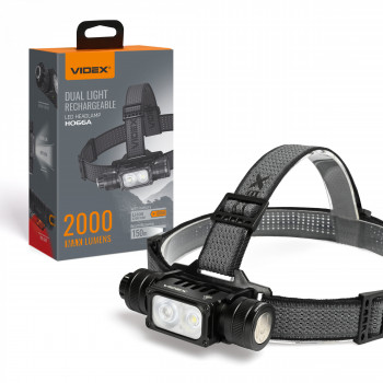 LED Headlamp VIDEX VLF-H066A 2000Lm 5000K 