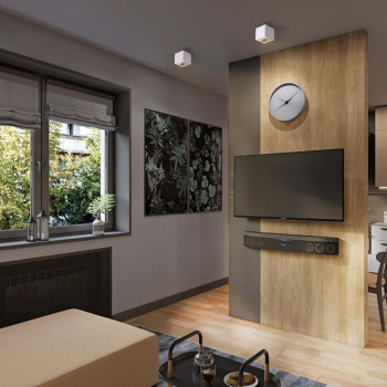 Ceiling spotlight luminaire VIDEX-GU10-OTTO-WHITE VL-SPF01-W