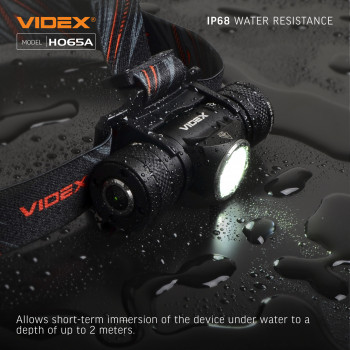 LED Headlamp VIDEX VLF-H065A 1200Lm 5000K