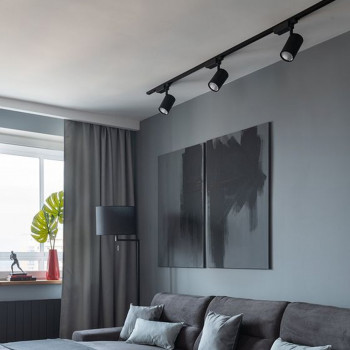 LED Track Light VIDEX TOR-30W-BLACK VLE-TR04-304B