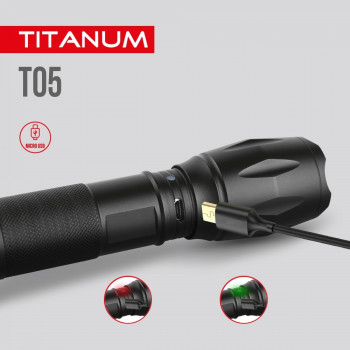 Portable LED flashlight TITANUM TLF-T05 300Lm 6500K