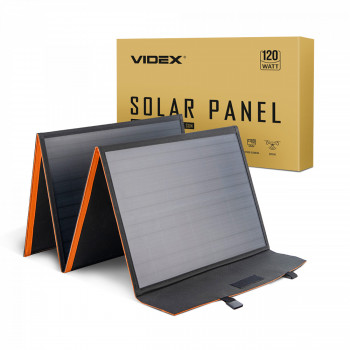 Solar panel portable charger VIDEX VSO-F4120 18V 120W 
