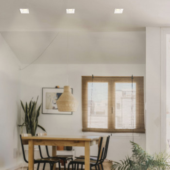 Recessed spotlight luminaire GU10 VIDEX VL-SPF09S-W