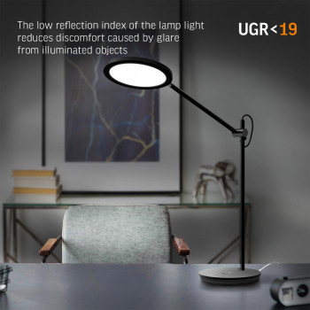 LED Dimmable Desk Lamp VIDEX VL-TF15B 20W 4100K Black