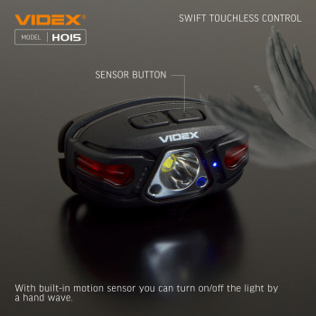 LED Headlamp VIDEX VLF-H015 330Lm 5000K