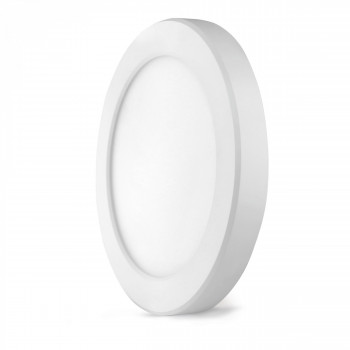 VIDEX DL6R-12CW – LED Ceiling Light 12W, 3CCT (3000K/4000K/6500K), 1170 lm, White