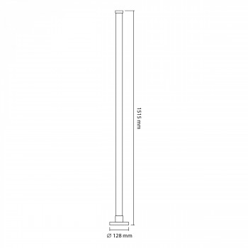 LED Ambient Floor Light 10W White VIDEX VL-TF20-RGB