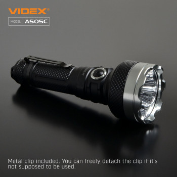 LED Portable Flashlight VIDEX VLF-A505C 5500Lm 5000K