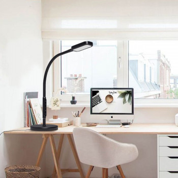 LED Dimmable Floor Lamp 12W VIDEX FLOOR-LAMP-TOKYO-BLACK VLE-TF07B