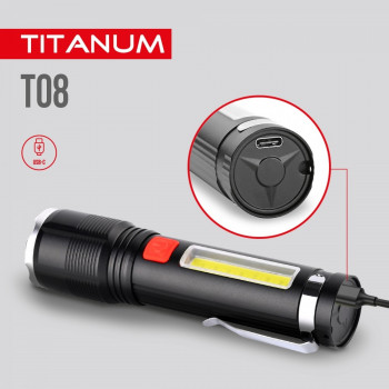 Portable LED flashlight TITANUM TLF-T08 700Lm 6500K