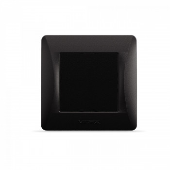 Blind cover fo frame black graphite VIDEX BINERA VF-BNC-BG