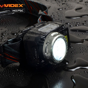LED Headlamp VIDEX VLF-H075C 550Lm 5000K