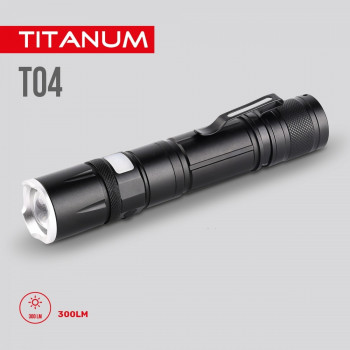 Portable LED flashlight TITANUM TLF-T04 300Lm 6500K