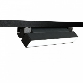 Track-mounted 1-phase spotlight luminaire LED 15W 1400Lm 4100K 220V, VIDEX VL-TR05-154B