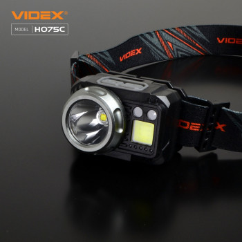 LED Headlamp VIDEX VLF-H075C 550Lm 5000K