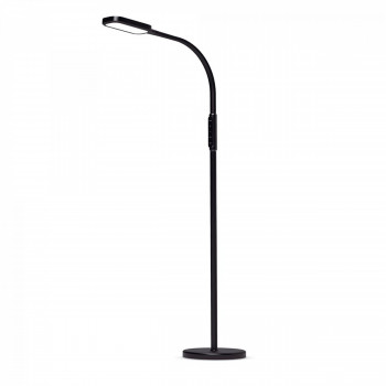 LED Dimmable Floor Lamp 12W VIDEX FLOOR-LAMP-TOKYO-BLACK VLE-TF07B