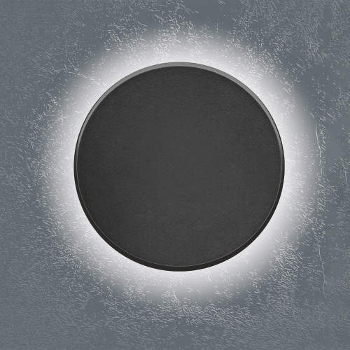 VIDEX WL03-12CB – LED Ceiling Light 12W, IP65, 3CCT (3000K/4000K/6500K), 1200 lm, Black