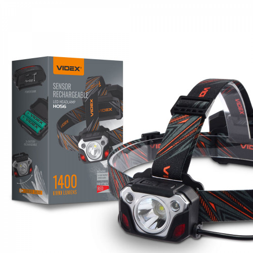 LED Headlamp VIDEX VLF-H056 1400Lm 6500K