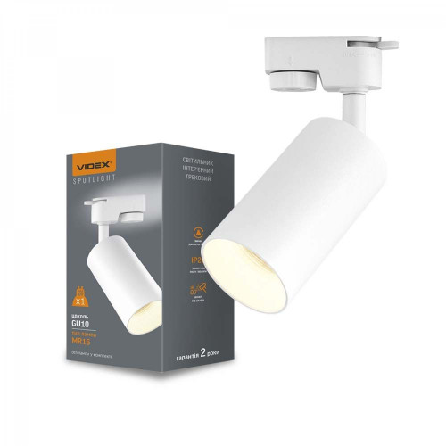 Spot track luminaire VIDEX GU10-LONZO-WHITE VL-SPF06C-W