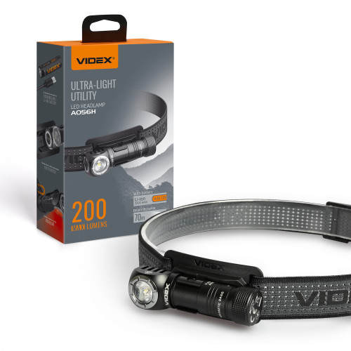 LED Headlamp VIDEX VLF-A056H 200Lm 5000K