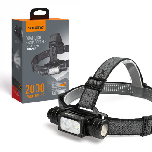 LED Headlamp VIDEX VLF-H066A 2000Lm 5000K 