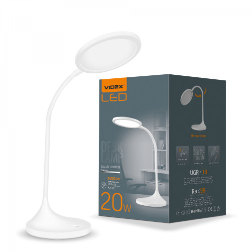 LED Dimmable Desk Lamp 20W VIDEX VL-TF14W